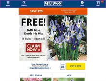 Tablet Screenshot of michiganbulb.com